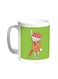 Cartoon Drawing - Rabbit Printed Coffee Mug White 11ounce