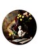 Vintage Art Printed Fridge Magnet Multicolour