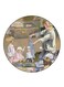Vintage Art Printed Fridge Magnet Round Multicolour