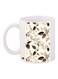 Printed Ceramic Coffee Mug Multicolour