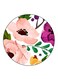 Flowers Printed Fridge Magnet Multicolour