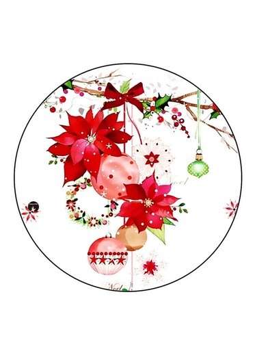 Flowers Printed Fridge Magnet Multicolour