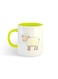 Eid Al-Adha Sheep Printed Mug White/Yellow