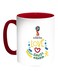 FIFA World Cup 2018 I Love Saudi Arabia Printed Coffee Mug White/Red 11ounce