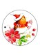 Bird Printed Fridge Magnet Multicolour