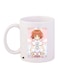 Anime Girl Printed Coffee Mug White/Brown/Pink