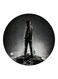 Printed Fridge Magnet Grey/Black