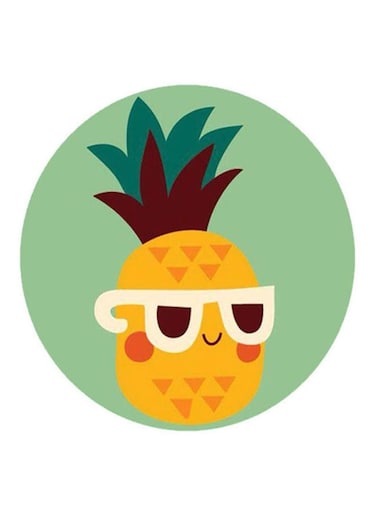 A eapple Themed Green/Yellow/White