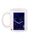 Cartoon Printed Coffee Mug White/Blue/Black 11ounce