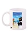 Surf's Up Printed Coffee Mug White/Blue/Black