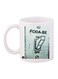 English Phrases Printed Coffee Mug White/Blue/Black