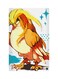 Printed Fridge Magnet Multicolour 8.5x0.4x5.5cm