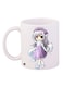 Anime Printed Coffee Mug White/Purple/Grey