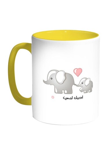 I Love My Mother Printed Coffee Mug Multicolour 11ounce