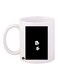 Mickey Mouse Printed Mug White/Black Standard Size