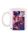 Cartoon Printed Coffee Mug White/Pink/Brown 11ounce