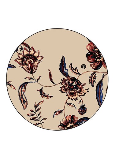 Flowers Printed Fridge Magnet Multicolour