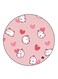 Rabbits Printed Fridge Magnet Multicolour