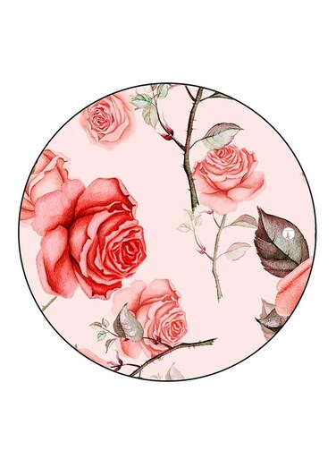 Flowers Printed Fridge Magnet Multicolour