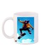 Spider-Man Printed Coffee Mug White/Blue/Yellow