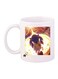 Game Sonic Character Printed Mug White/Purple/Yellow