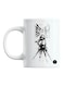 Anime Attack On Titan Printed Mug White/Black