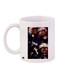 Cartoon Printed Coffee Mug White/Blue/Brown 11ounce