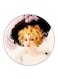 Vintage Art Printed Fridge Magnet Multicolour