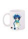Anime Magi The Labyrinth Of Magic Printed Mug White/Blue/Beige 12ounce
