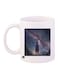 Night Sky Printed Coffee Mug White/Black/Grey