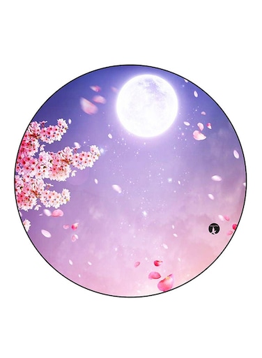 The Moon Printed Fridge Magnet Multicolour