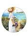 Woman Printed Fridge Magnet Multicolour