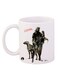 Metal Gear Game Printed Coffee Mug White/Black/Grey 12ounce