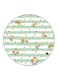 Flowers Printed Fridge Magnet Multicolour