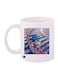 Sonic Video Game Printed Mug White/Blue/Red