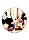 Disney Printed Fridge Magnet Multicolour 5.5 x 5.5cm