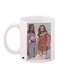 Printed Coffee Mug White/Brown/Grey
