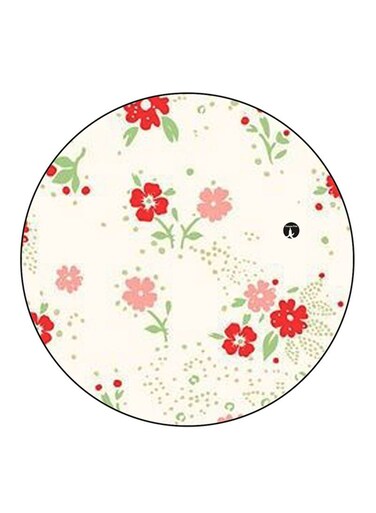 Flowers Printed Fridge Magnet Multicolour