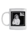 Printed Coffee Mug White/Black
