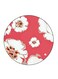 Flower Printed Fridge Magnet Multicolour 5.5 x 5.5cm