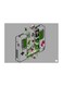 Handheld Video Game Printed Plate Grey/Green/Black 20x15cm