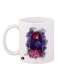 Printed Mug White/Purple/Red