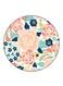 Flowers Printed Fridge Magnet Multicolour