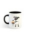 Eid Al-Adha Sheep Printed Mug White/Black