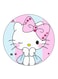 Hello Kitty Printed Fridge Magnet Round Multicolour