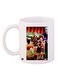 Cartoon Printed Coffee Mug White/Red/Beige 11ounce