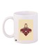 Iron Man Printed Coffee Mug White/Beige/Red 11ounce