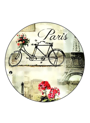Paris Printed Fridge Magnet Multicolour