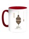 Ramadan Kareem Printed Coffee Mug Red/White/Brown 11ounce