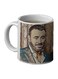 Kadim Al Sahir Printed Mug White/Brown/Beige